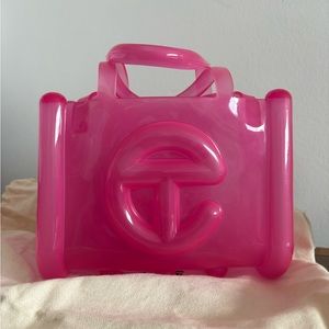 TELFAR x Melissa small shopping bag in pink